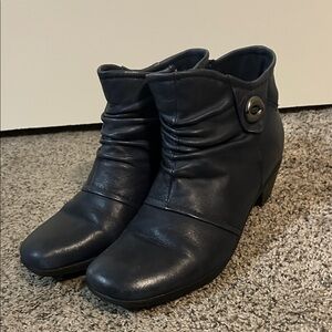 Earth Origins Midnight Blue Ankle Booties